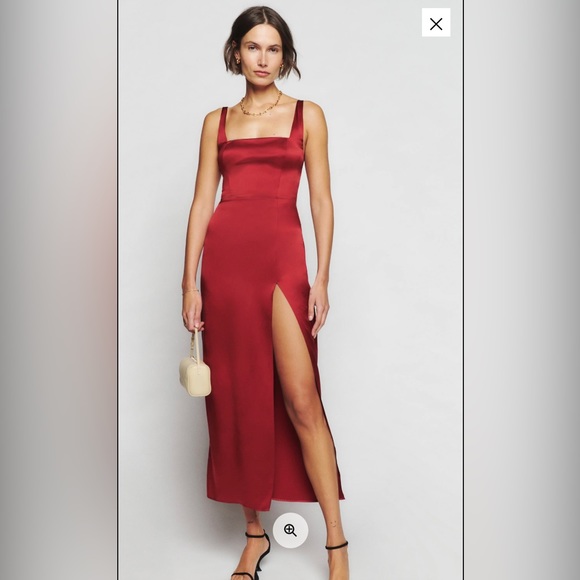 Reformation Dresses & Skirts - Reformation Solay dress in Sangre